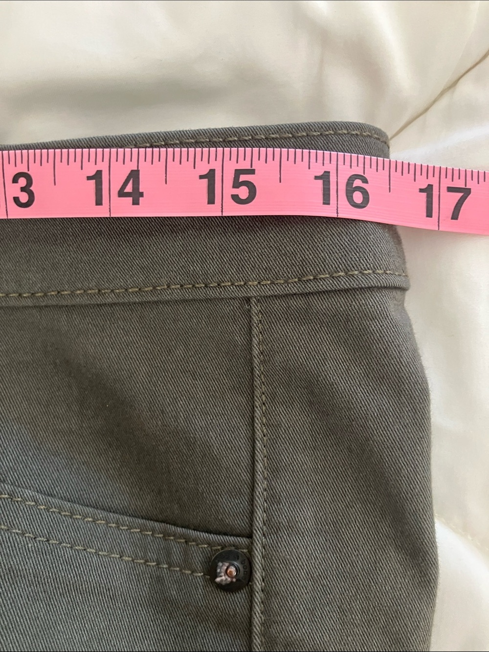 RAG & BONE Women’s Store Exclusive Army Green Halifax Skinny Pants Size 30 NWOT - Picture 9 of 10
